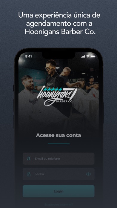Hoonigans Barber Company Screenshot