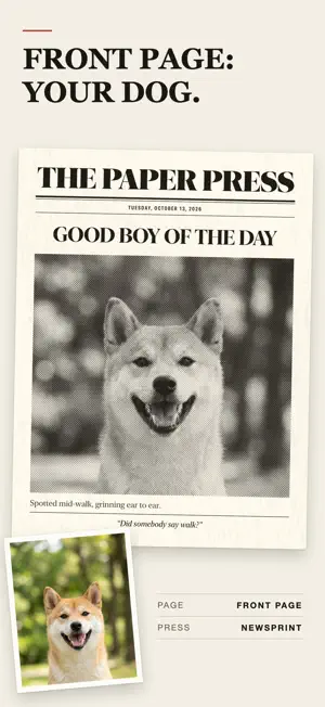 Paper Press: Front Page Camera screenshot 1