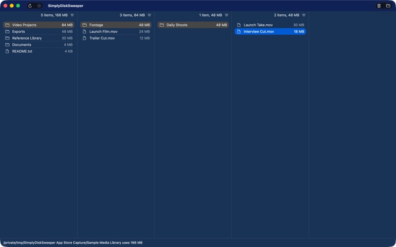 SimplyDiskSweeper app screenshot 2