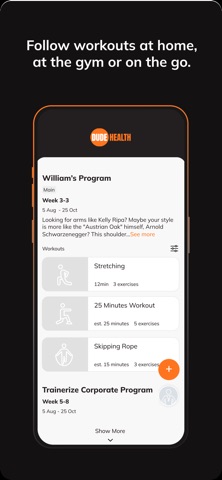 Dude Health App screenshot