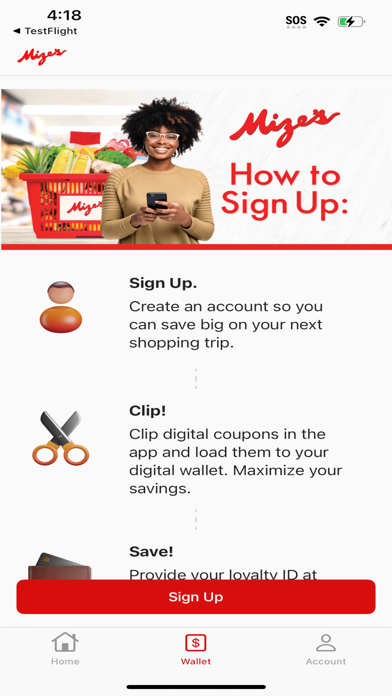 Mize's Thriftway iPhone screenshot 2 - Lifestyle app