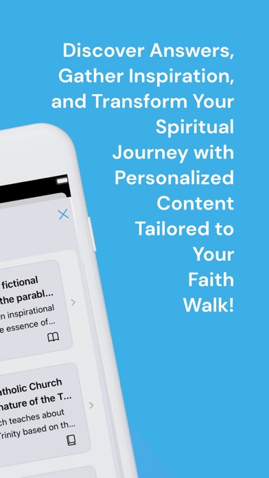 Catholic AI - Your Faith Guide Screenshot