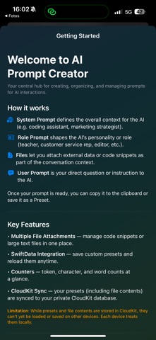 AI Prompt Developer Screenshot 1 of 9