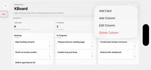 KBoard: Recursive Kanban screenshot 2