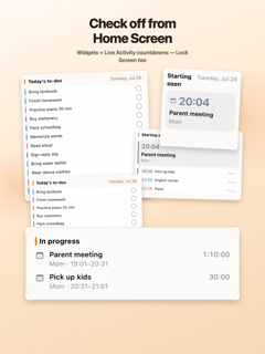 Parent Schedule screenshot 10