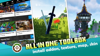 Screenshot #1 pour AddOns Installer for MCPE