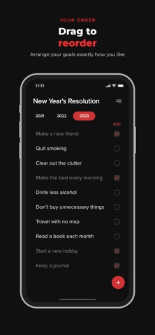New Year's Resolution: Goals Screenshot 5 of 7