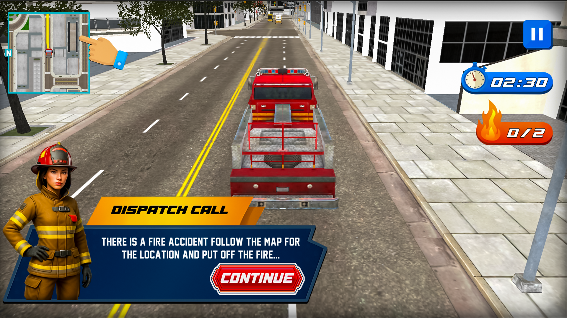 Fire Fighter City Rescue screenshot 7
