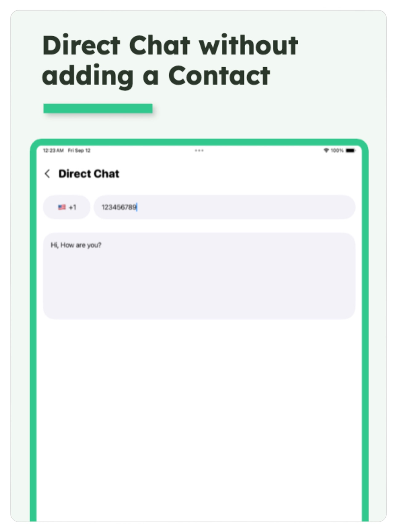 Screenshot 9 of Dual Chat: Whats Web & Chat