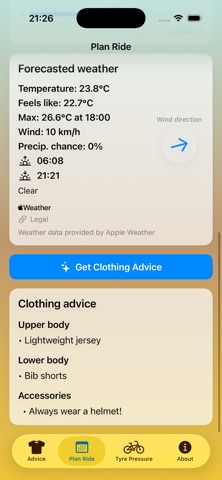 AdviCycle screenshot