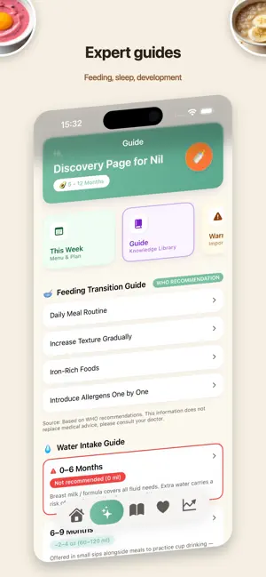Recettes pour Bébé screenshot 4