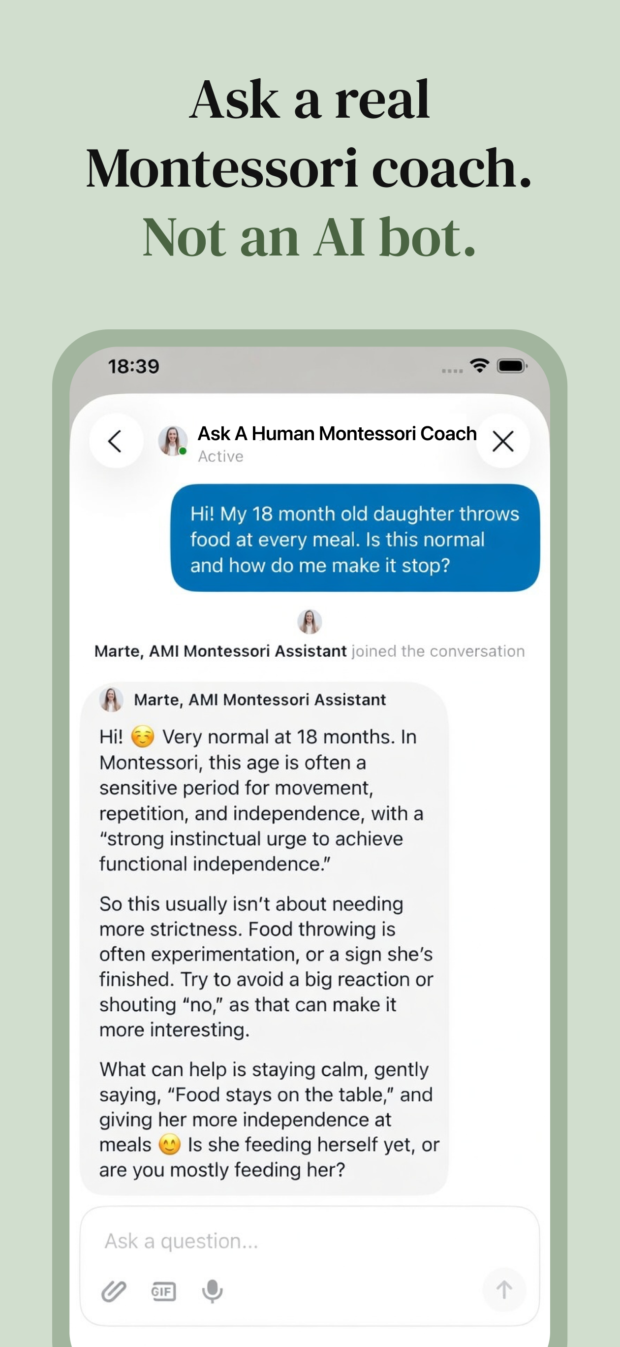 Montessori Habits