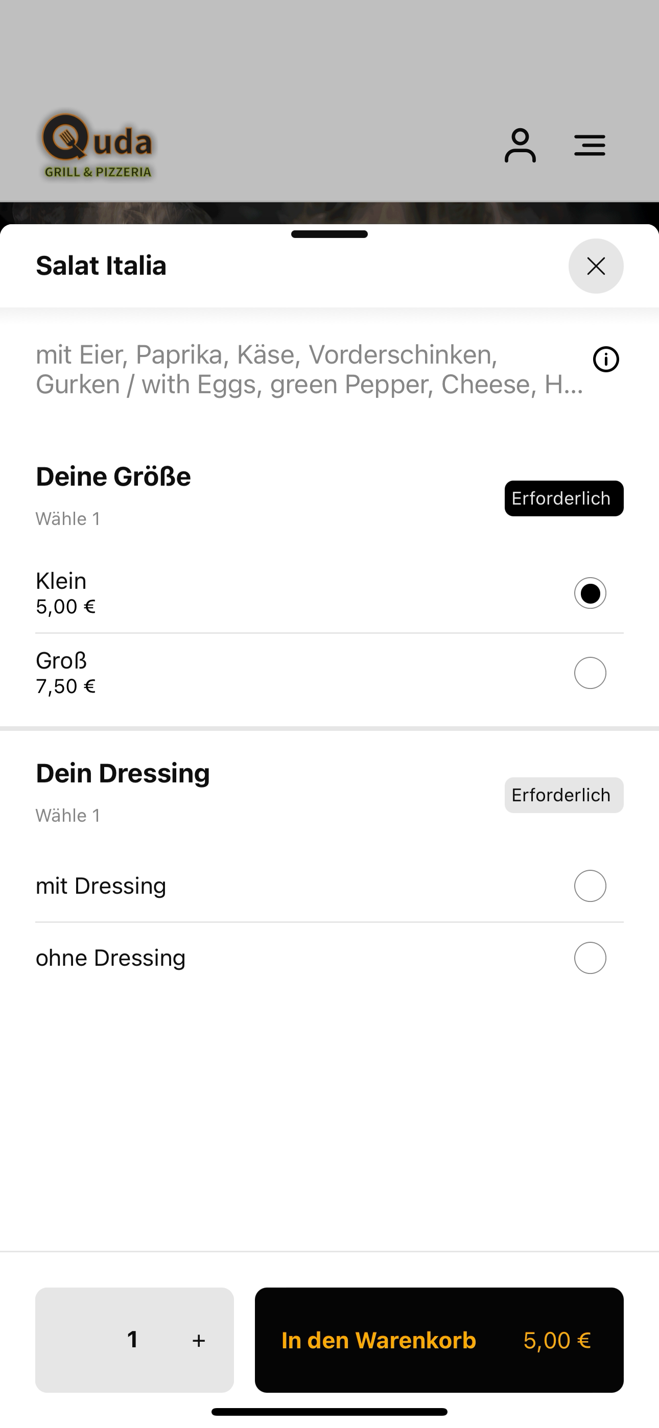 Quda Grill & Pizzeria screenshot 4