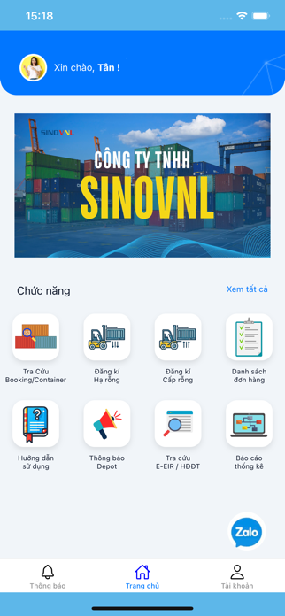 SINOVNL E-Depot Screenshot 9 of 10