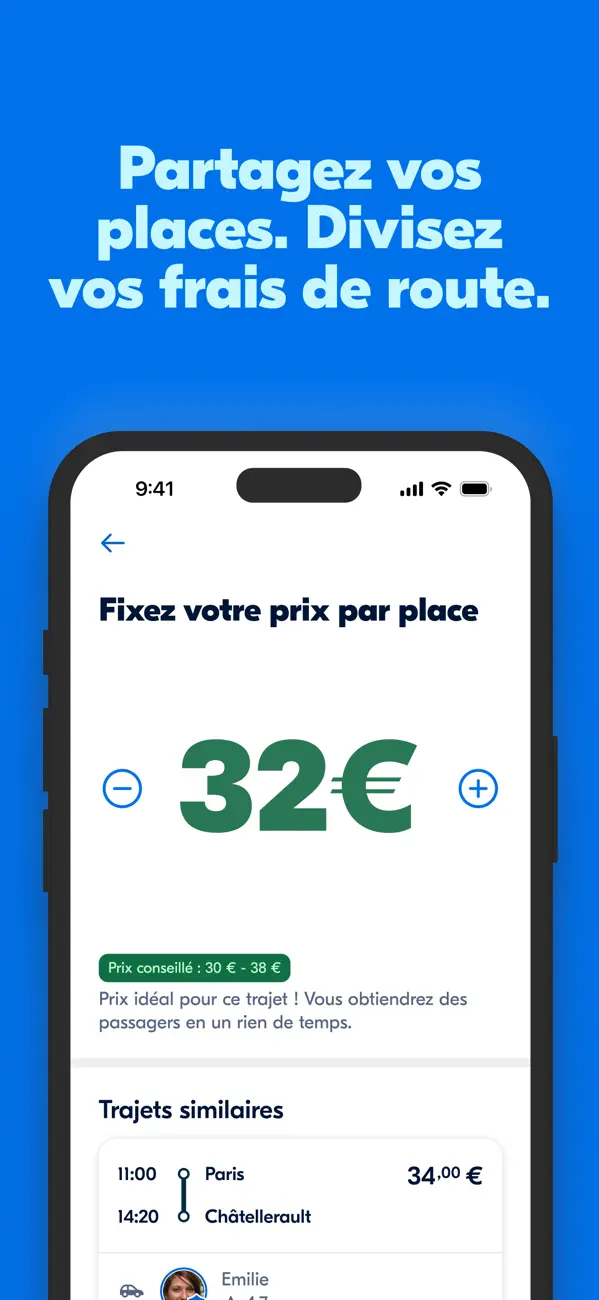 Screenshot #3 pour BlaBlaCar : Bus, Train, Covoit