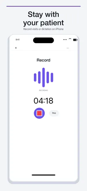 OrbVoice: Medical AI Scribe screenshot 2