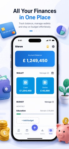 Money Manager: Expense Tracker iPhone screenshot