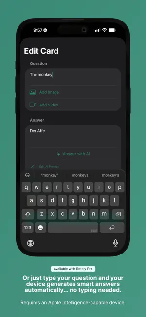 Rotely - Digital Flashcards screenshot 3