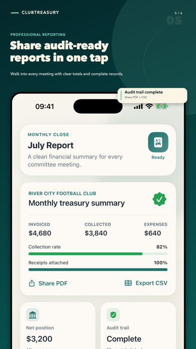 ClubTreasury screenshot