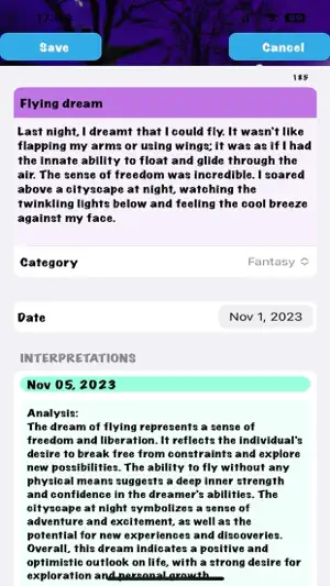 DreamDrift: AI Interpretations screenshot 2