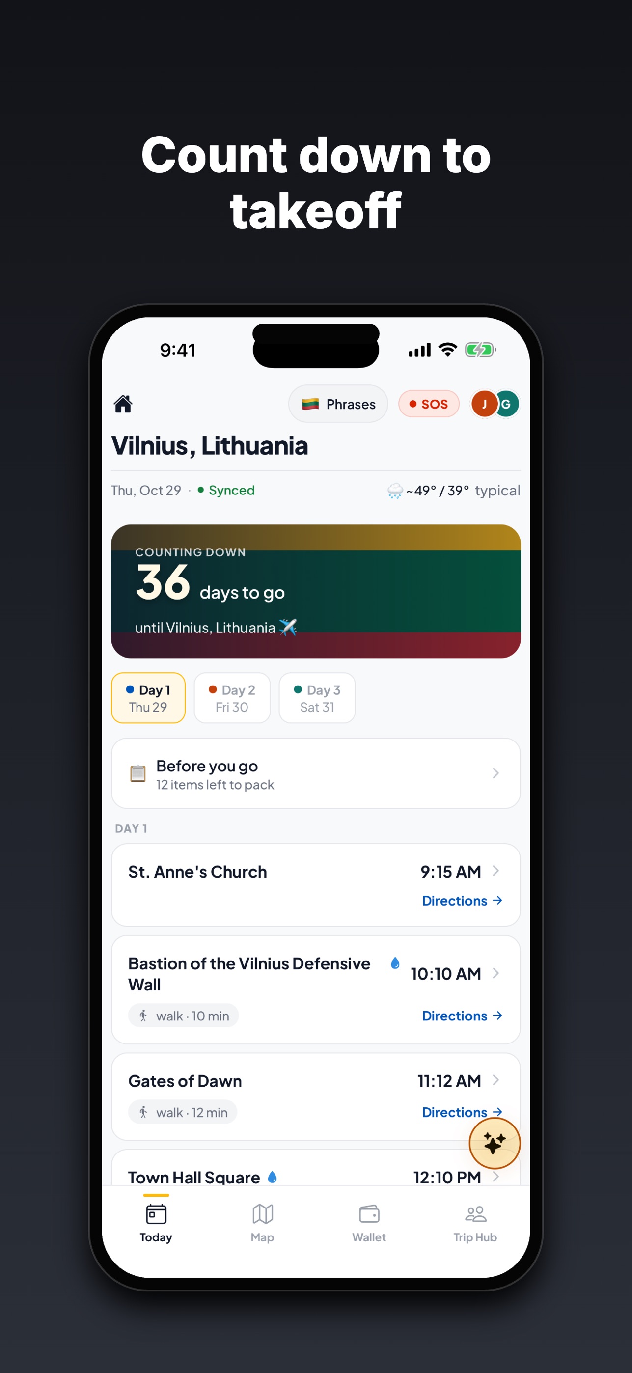 Screenshot 2 of Trip & Travel Planner: Geoff