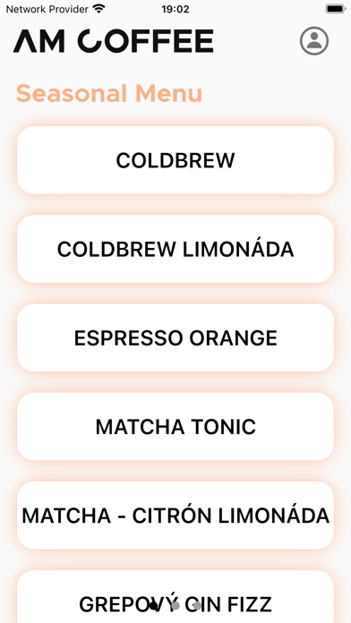 AM Coffee Screenshot
