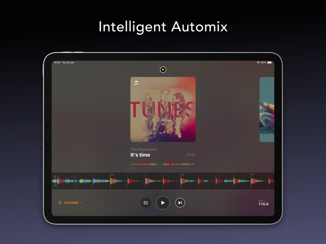 ‎djay - DJ App & AI Mixer Screenshot