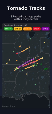 Ground Truth: Storm Reports iPhone screenshot