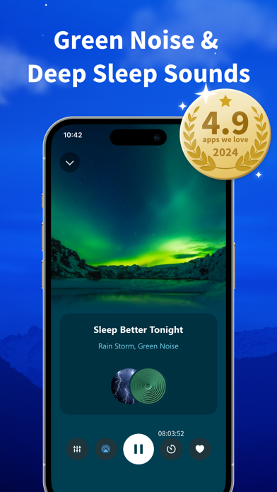 Screenshot #3 pour Better Sleep Calm Green Noise