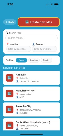 First In Navigation screenshot