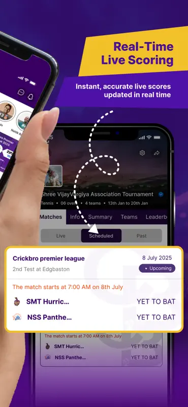 CrickBro - Cricket Scoring App screenshot 2 of 6
