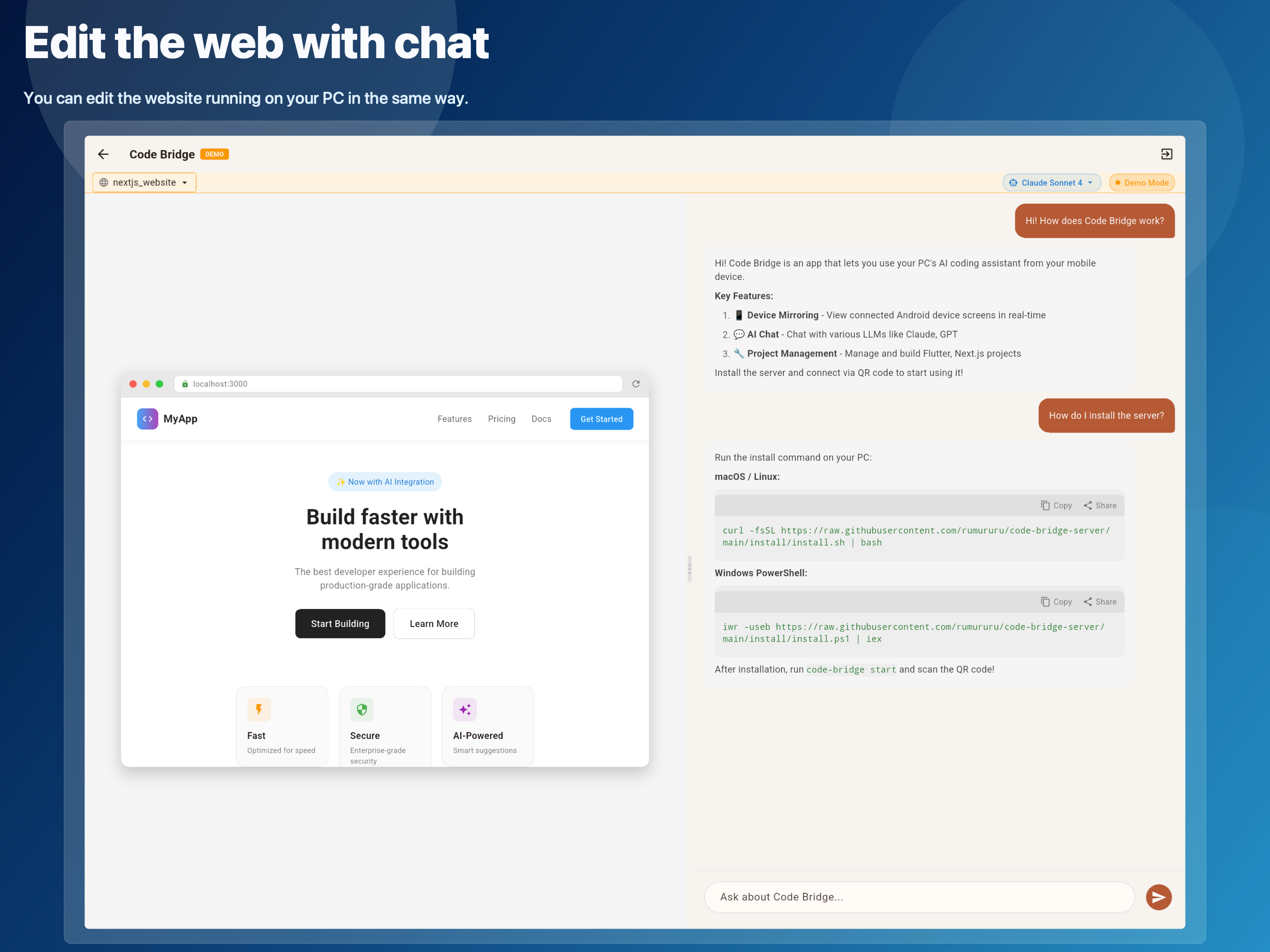 Code Bridge: AI Coding Agent screenshot 7