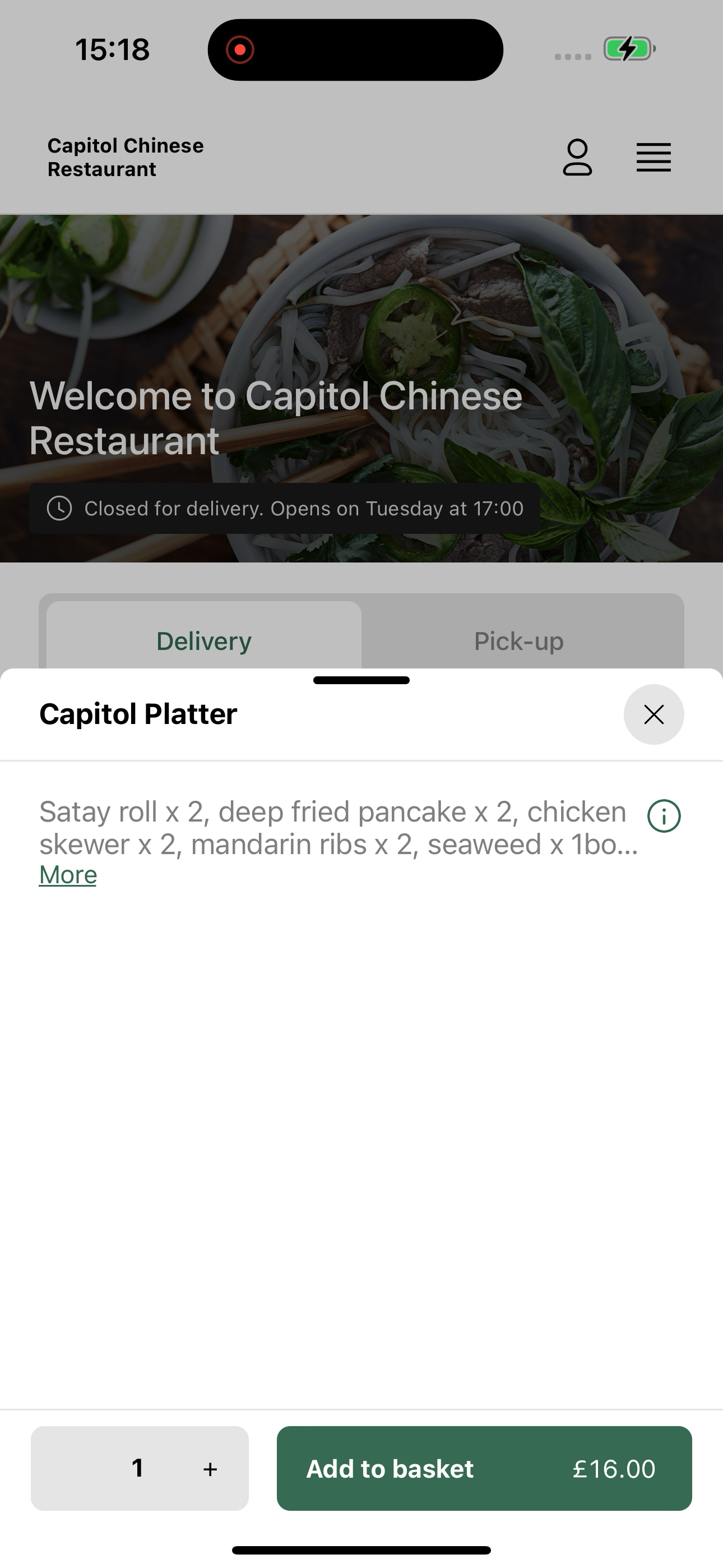 Capitol Chinese Restaurant screenshot 5