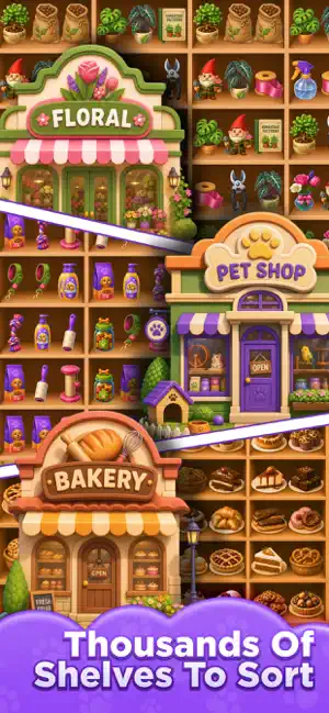Goods Sort: Triple Match 3D screenshot 3