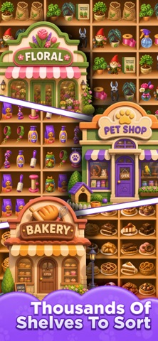 Goods Sort: Triple Match 3D iPhone screenshot