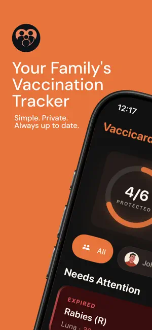 VacciCard - Vaccine Record screenshot 1