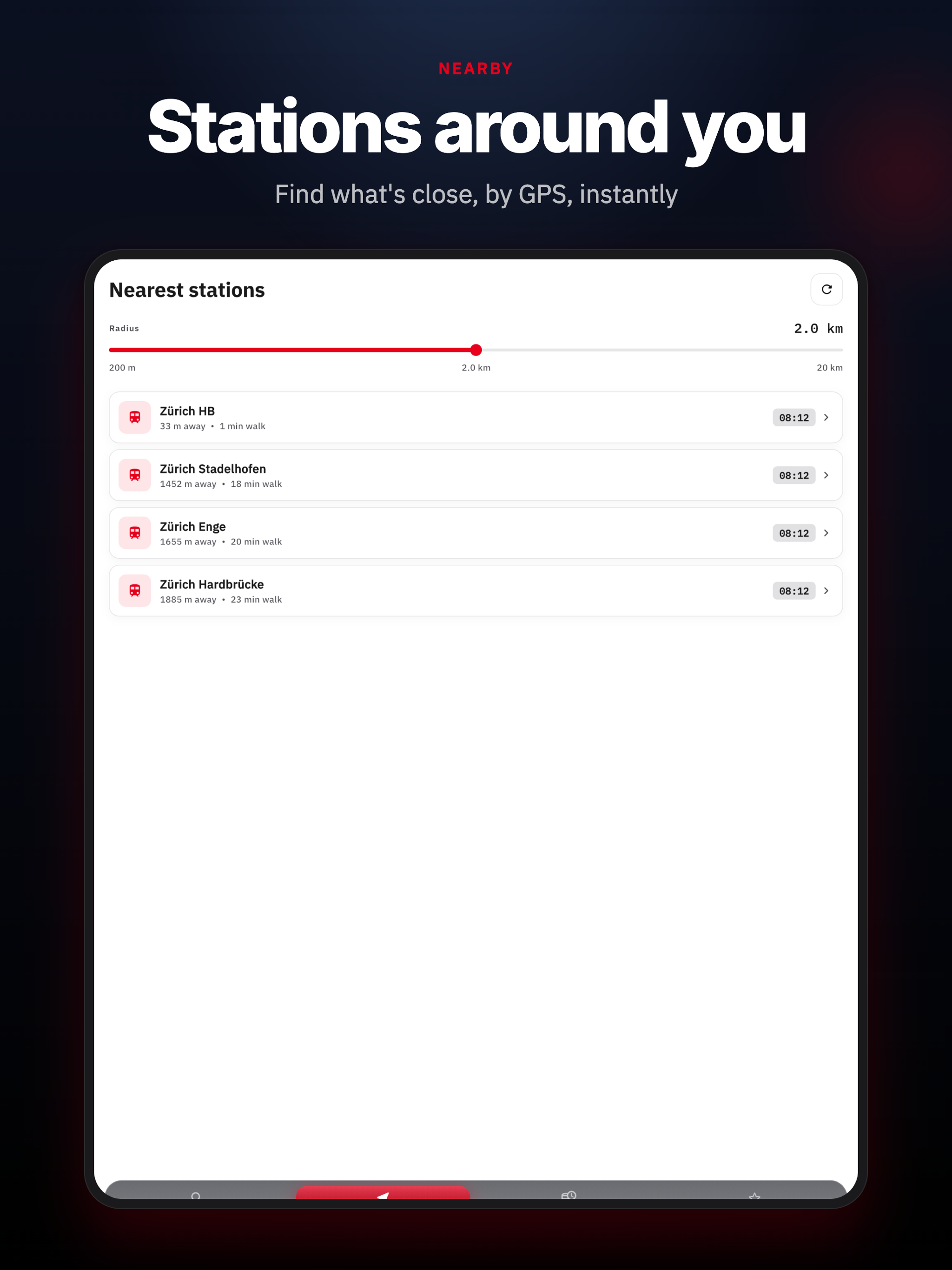 Swiss Transport: Timetable screenshot 11