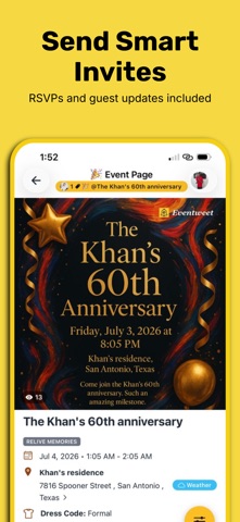 Eventweet screenshot