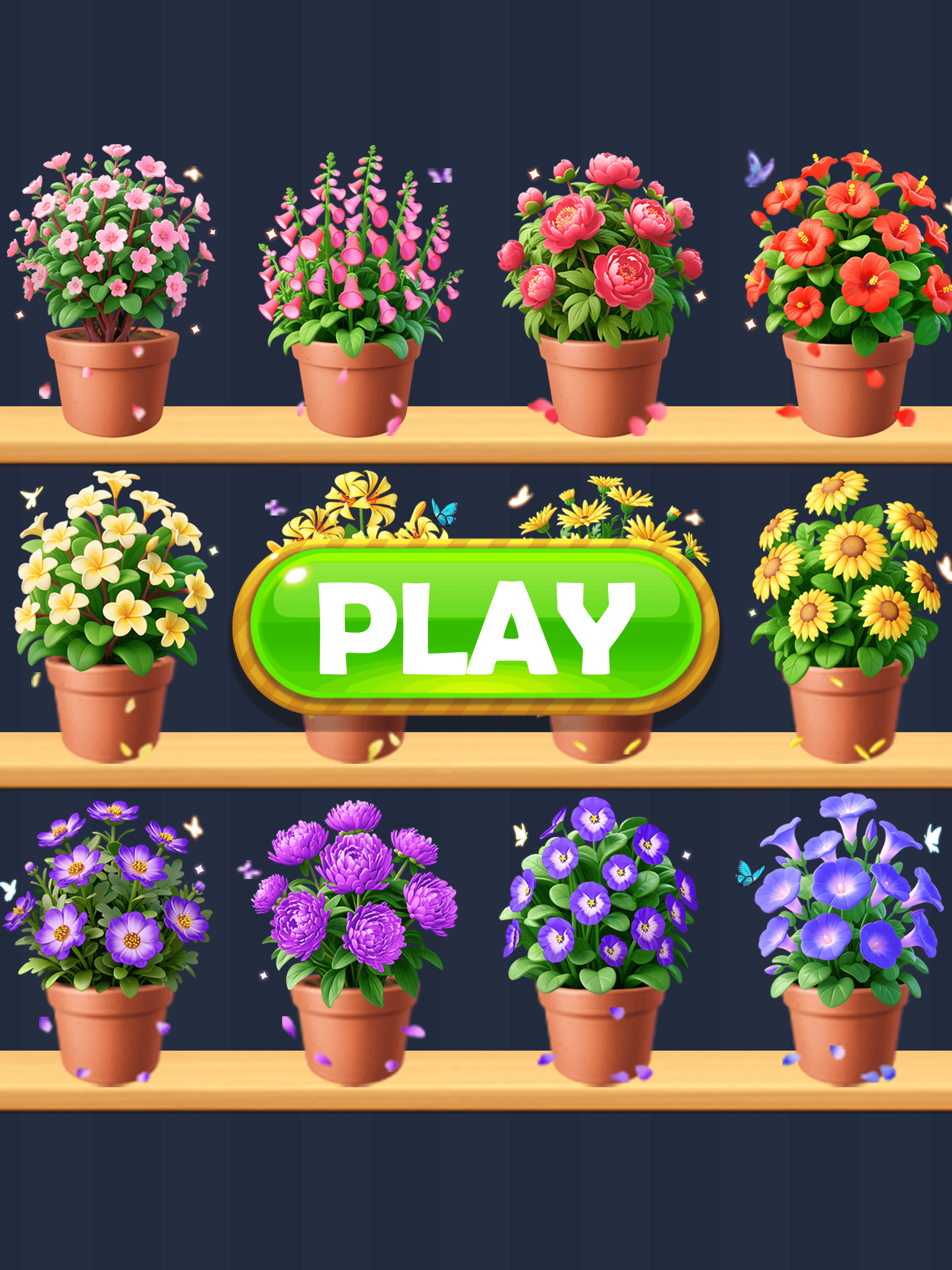 Blossom Triple Match: Sort It!