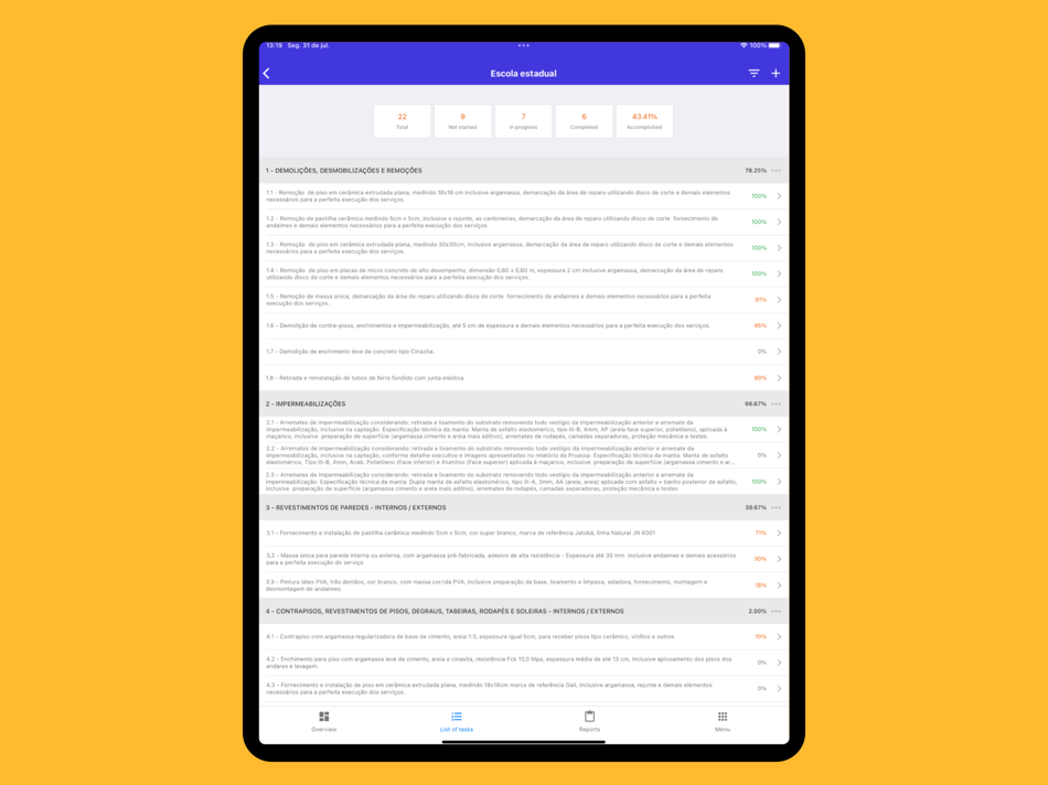 #4. Daily Report App (iOS) 由: Tiago Oliveira