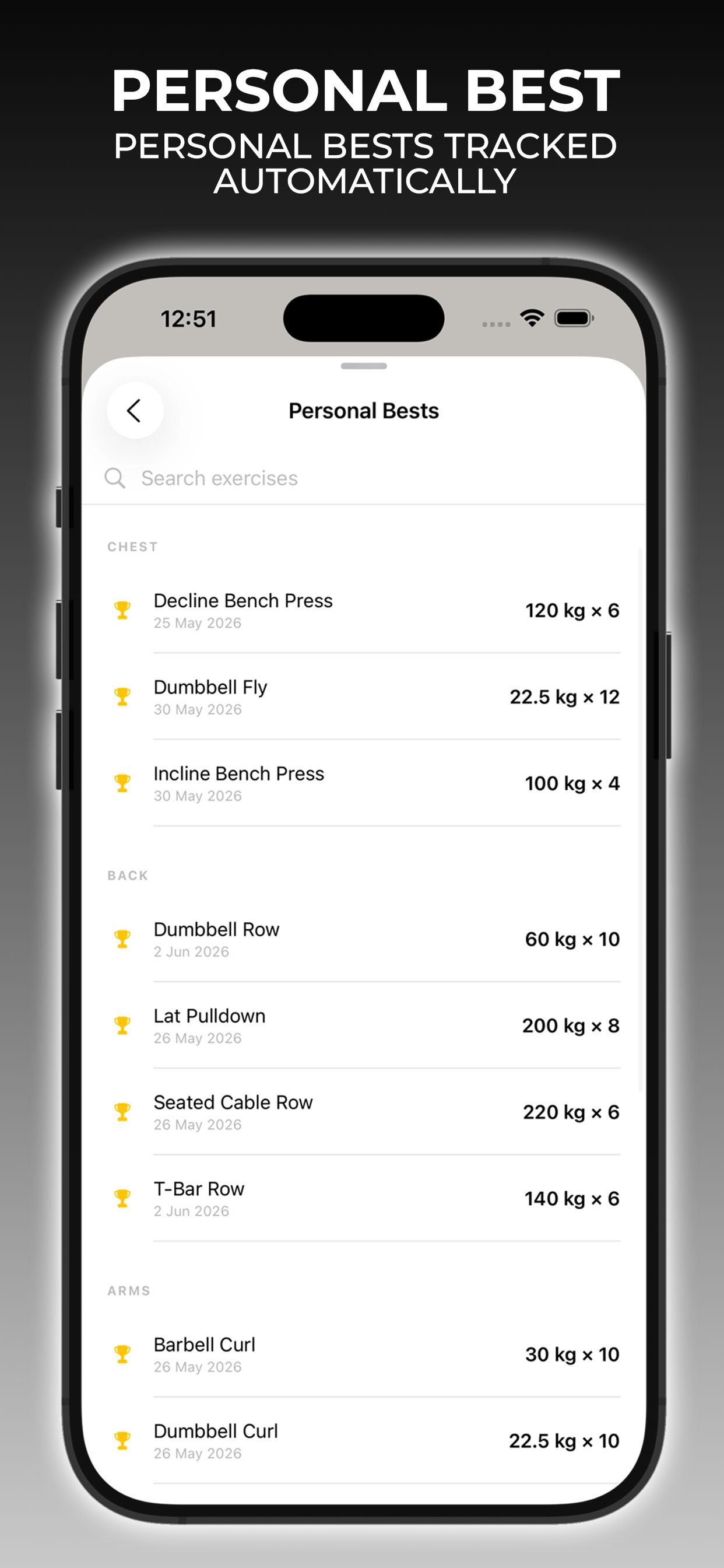 Log it or Lose it, gym logging