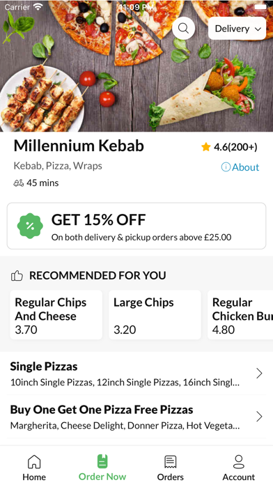 Daventry Kebab Burger House Screenshot