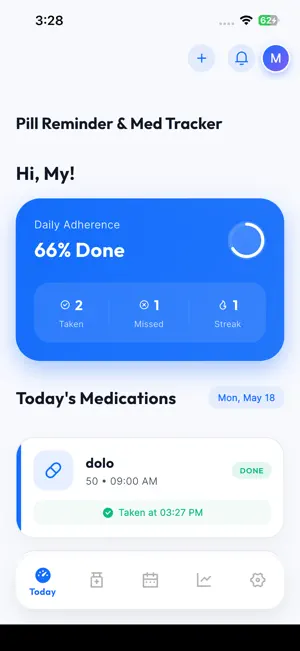 Pill Reminder Med Tracker screenshot 1