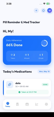 Pill Reminder Med Tracker Screenshot 1 of 7