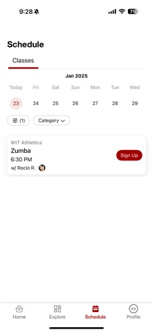 WIT ATHLETICS screenshot