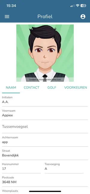 Golfvereniging Leeuwenbergh screenshot 3