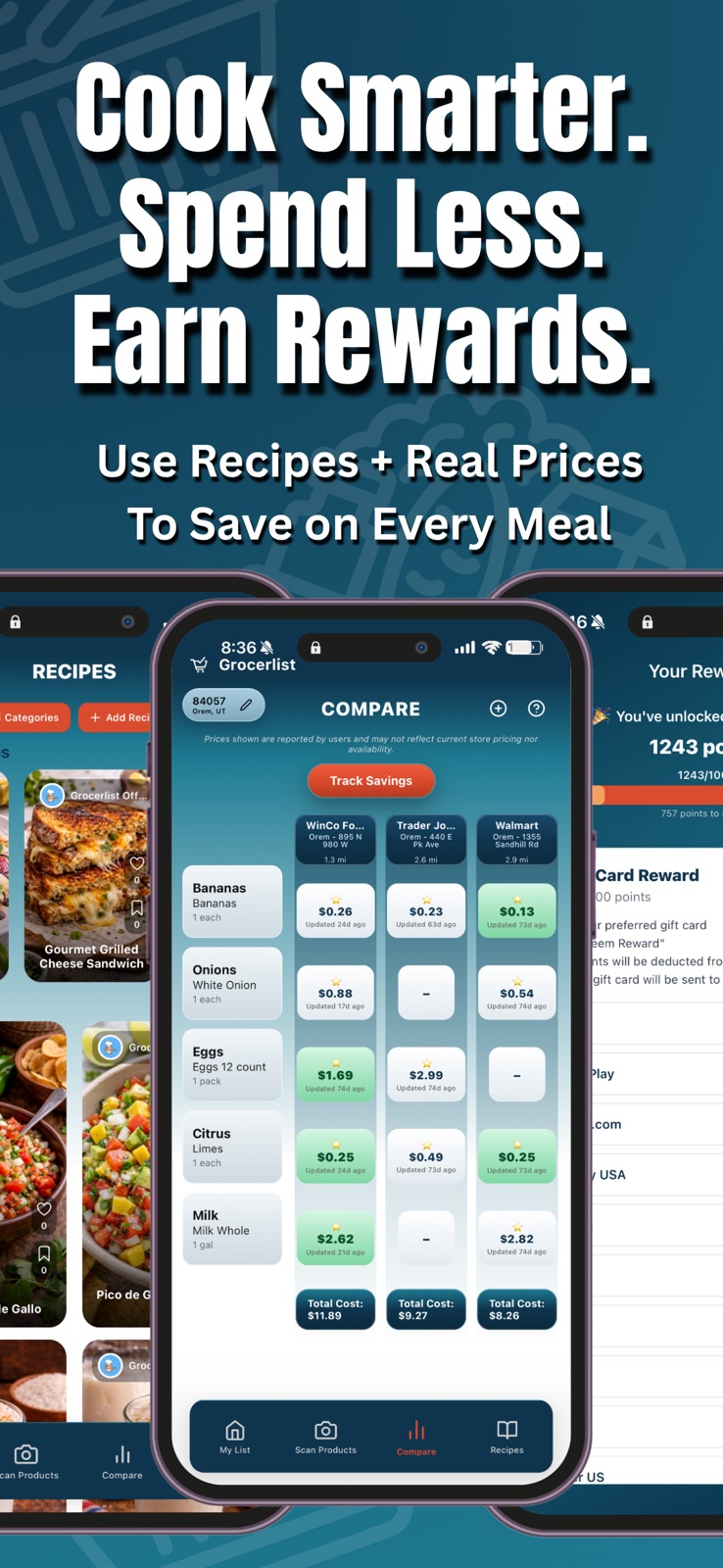 Grocerlist - Price Tracker iphone screenshot 1