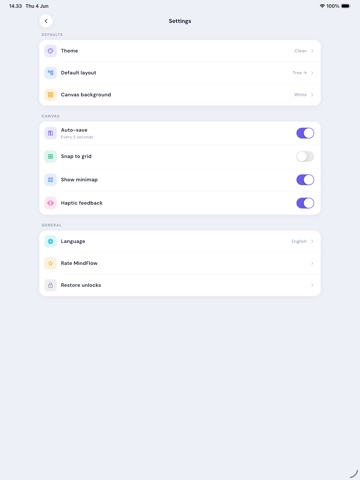 Mind Map: Brainstorm & Notes iPad screenshot