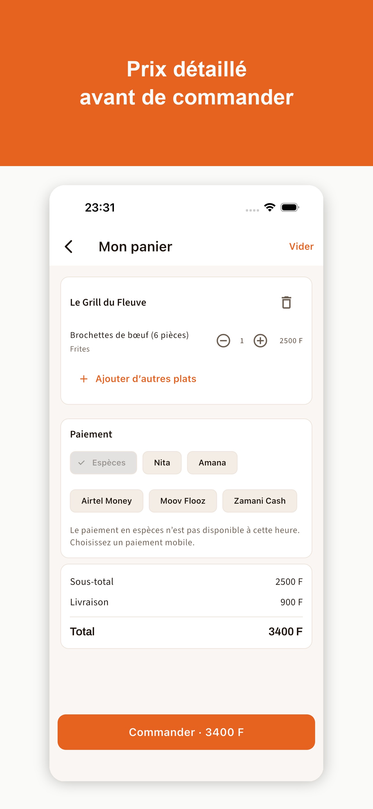Screenshot 5 of KAYANA — Livraison Niamey
