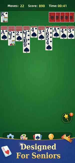 Spider Solitaire-Puzzle trip screenshot 1